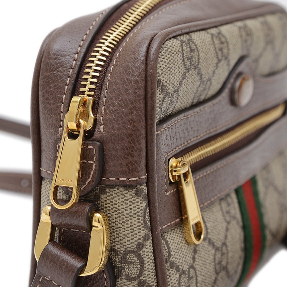 GUCCI Authentic Brown Shoulder Bag - Picture 4 of 9